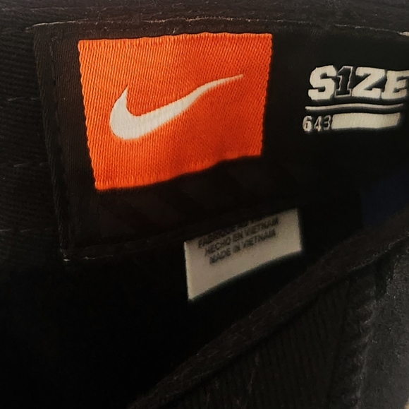 Nike Ken Griffey Jr Swingman Logo Vintage Black & Blue Adjustable Snapback Hat - Picture 7 of 11